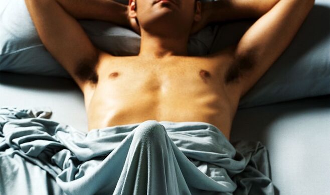 Men with enlarged penis